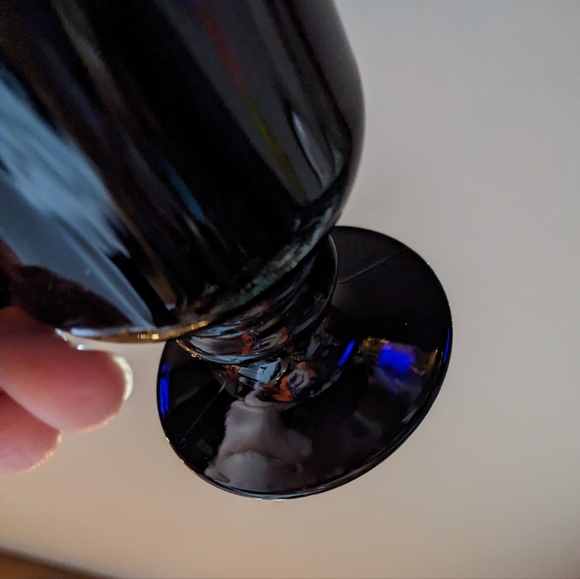 Black pedestal cups - Picture 2 of 8